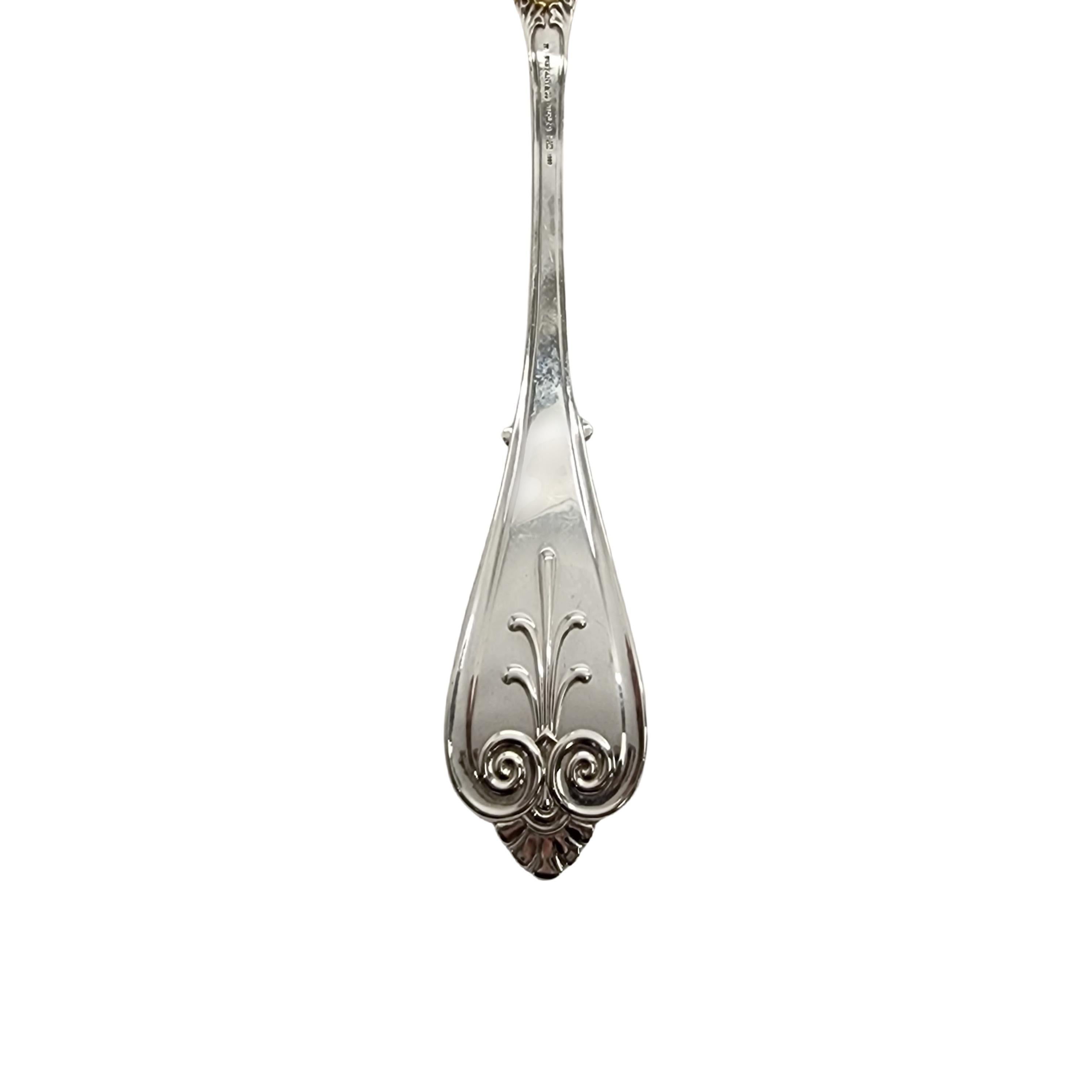 Women's or Men's Tiffany & Co Beekman Sterling Silver GW Bowl Berry Serving Spoon w/mono #15283 For Sale
