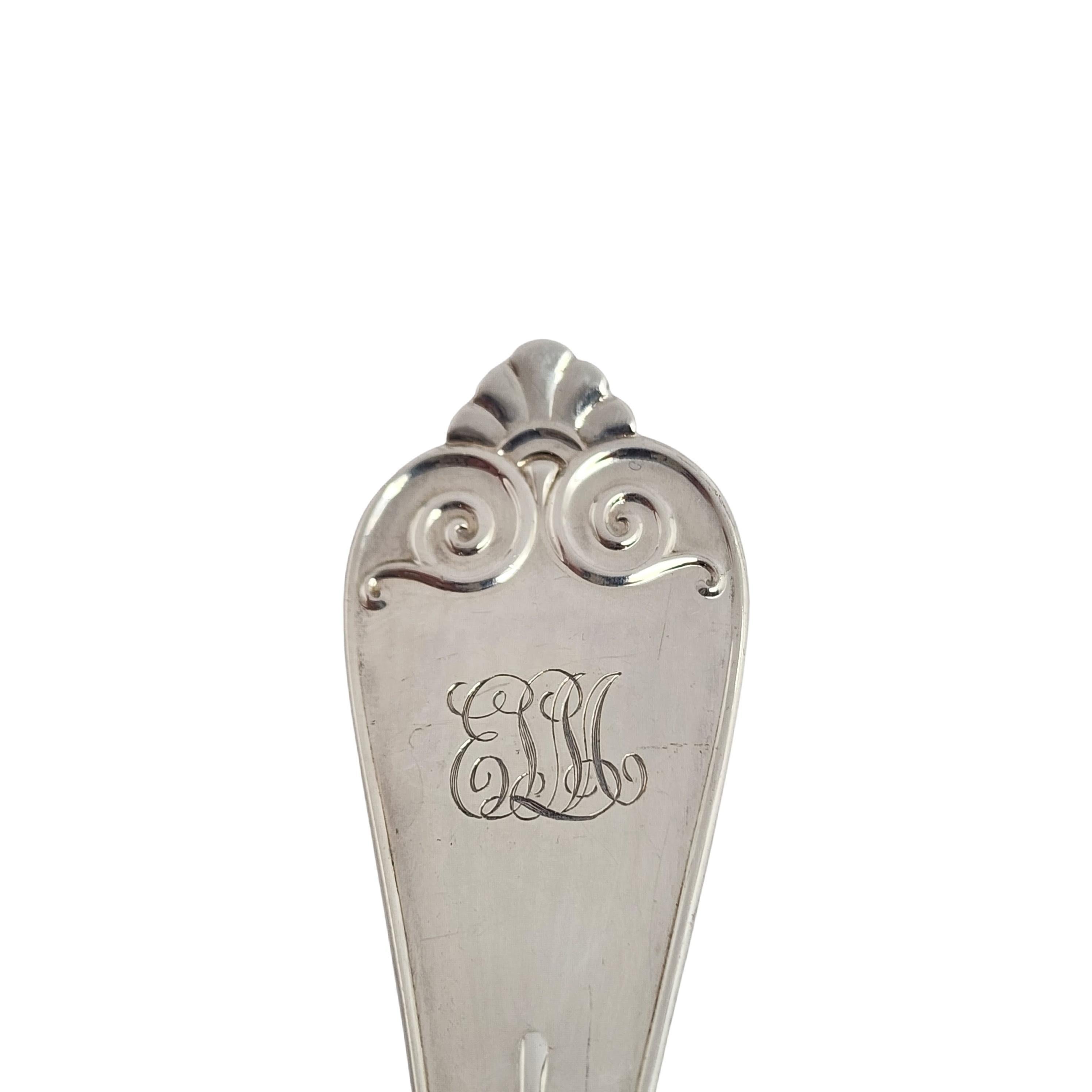 Tiffany & Co Beekman Sterling Silver GW Bowl Berry Serving Spoon w/mono #15283 For Sale 2