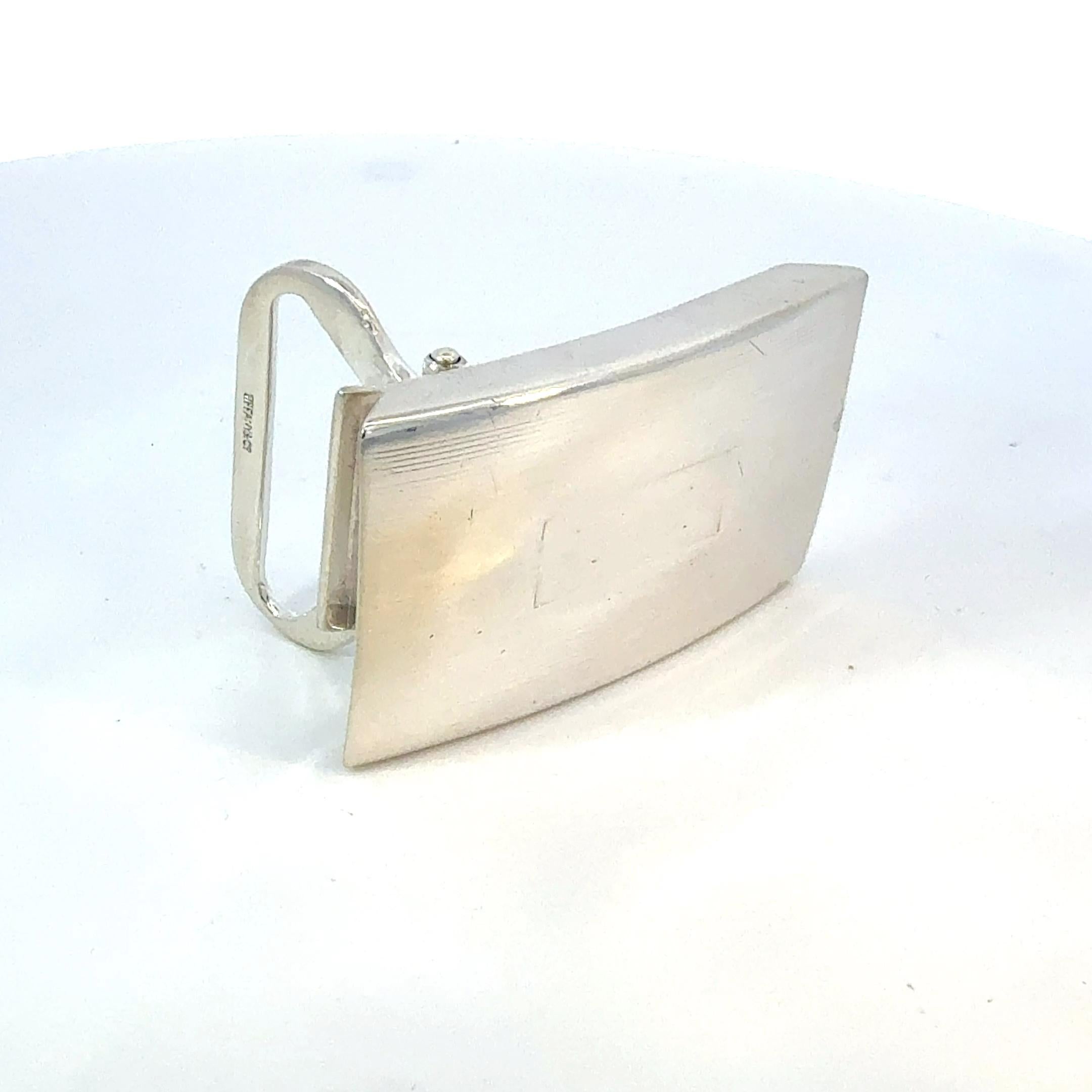 Authentische Tiffany & Co Gürtelschnalle 1