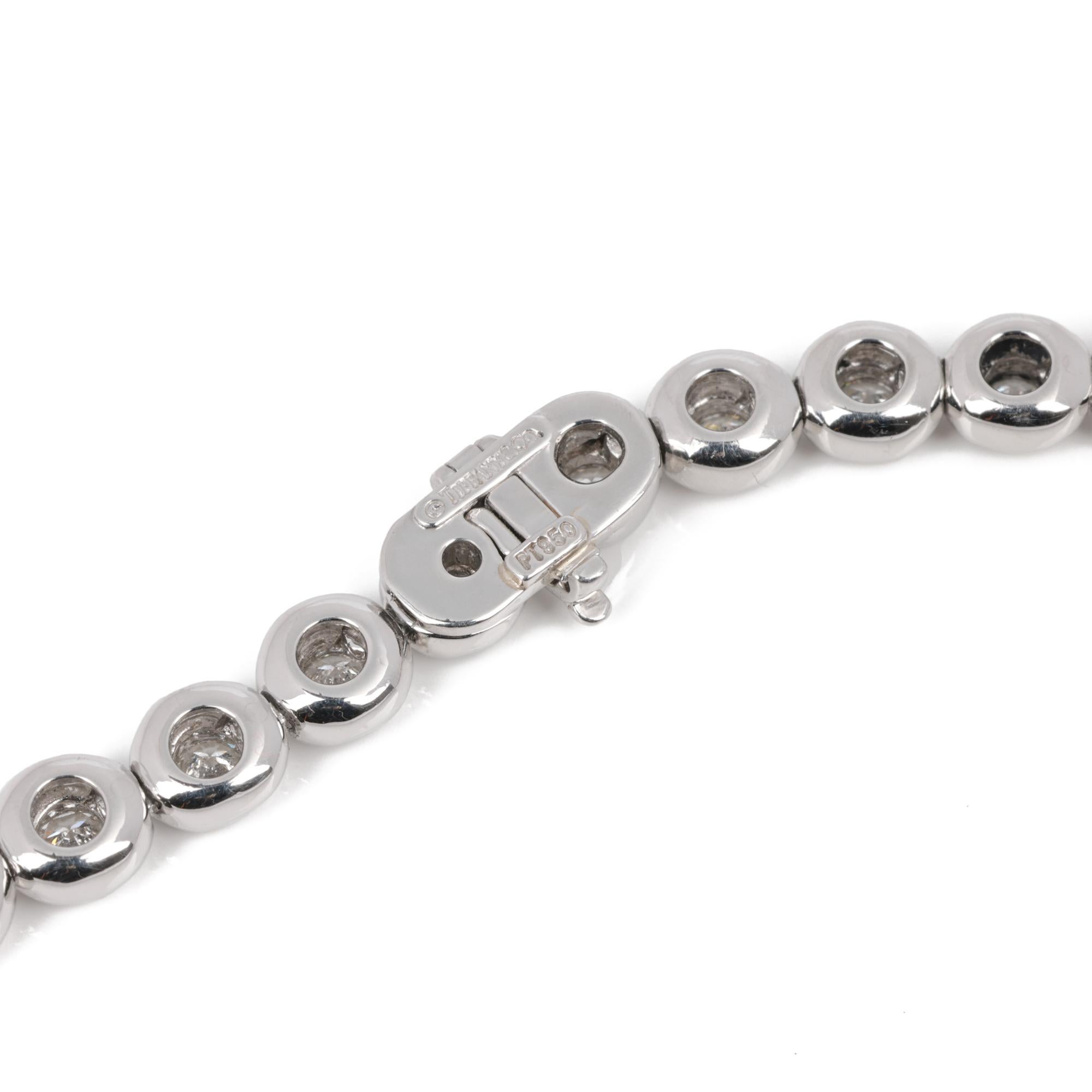 tiffany bezel necklace