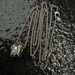 Tiffany & Co. Bird on a Rock Wings Rollo Diamond Pendant Necklace Platinum 8500