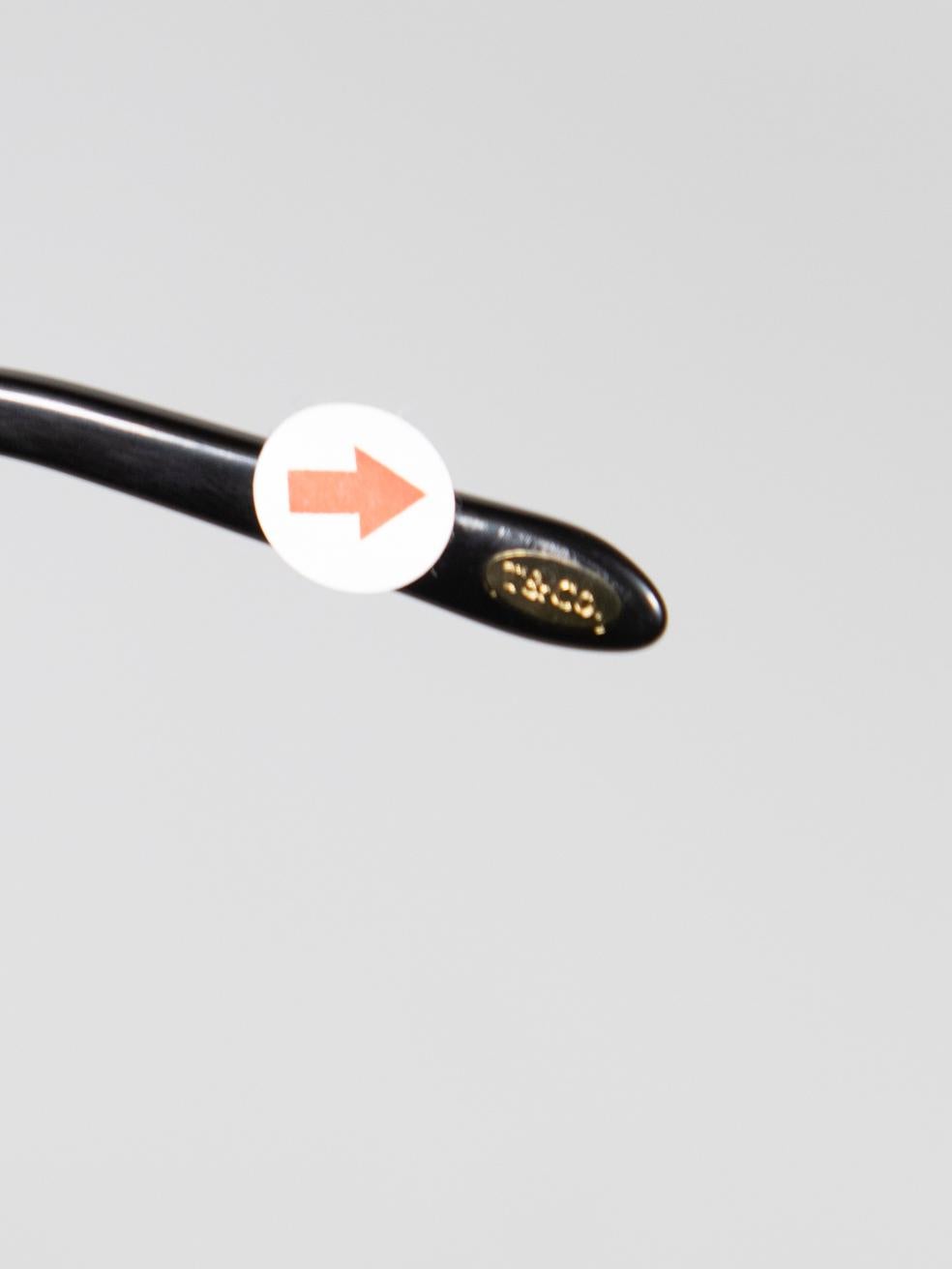 Tiffany & Co Black Gradient Cat Eye Sunglasses For Sale 2