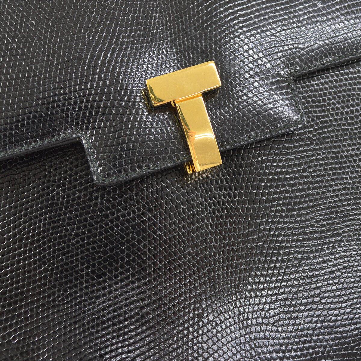 Lizard
Gold tone hardware
Suede lining
Made in Italy
Adjustable shoulder strap drop 19-22