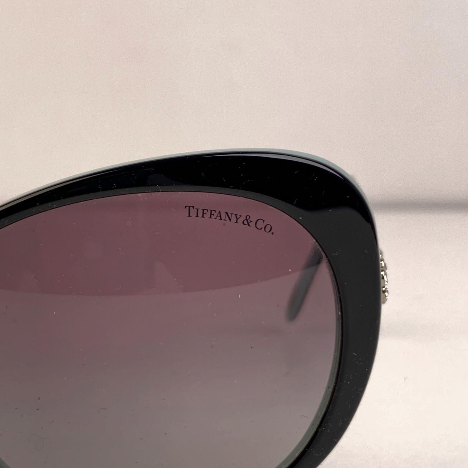 Women's Tiffany & Co. Black TF 4053 B Sunglasses 56/17 135 mm with Crystals