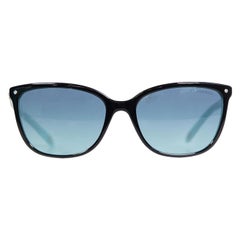 Tiffany & Co Black Wayfarer Gradient Sunglasses