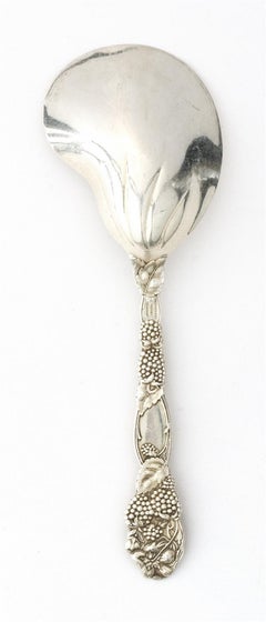 Tiffany & Co. "Blackberry" Pattern Sterling Silver Berry Spoon