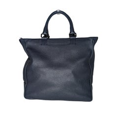 Tiffany & Co. Blake Convertible Tote Navy Leather Men’s