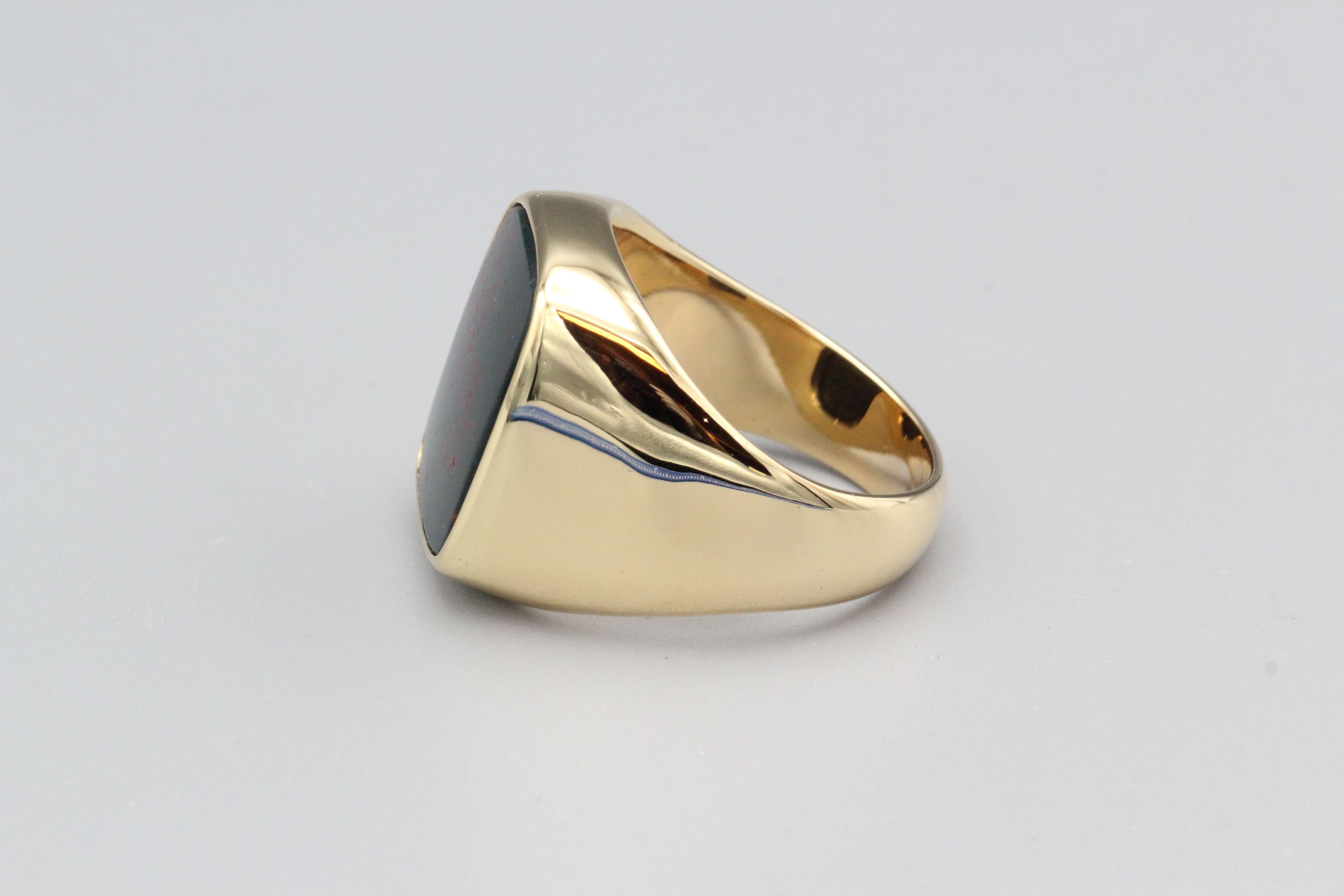 tiffany signet ring mens