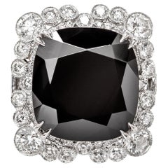 Tiffany & Co. Blue Book Great Gatsby Onyx and Diamond Ring, 2013
