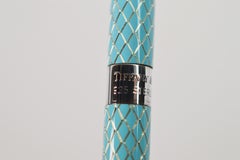 Tiffany & Co. Blue Diamond Structure Ball Point Pen