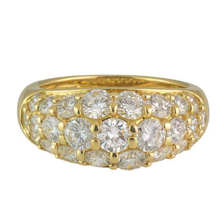 Tiffany & Co. Bombe Diamond Ring 2.20 Carat