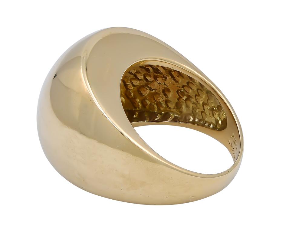 Tiffany & Co. Bombe Gold Ring In Excellent Condition In New York, NY