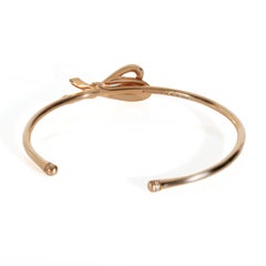 Tiffany & Co. Bow Bracelet in 18k Rose Gold 0.82 CTW