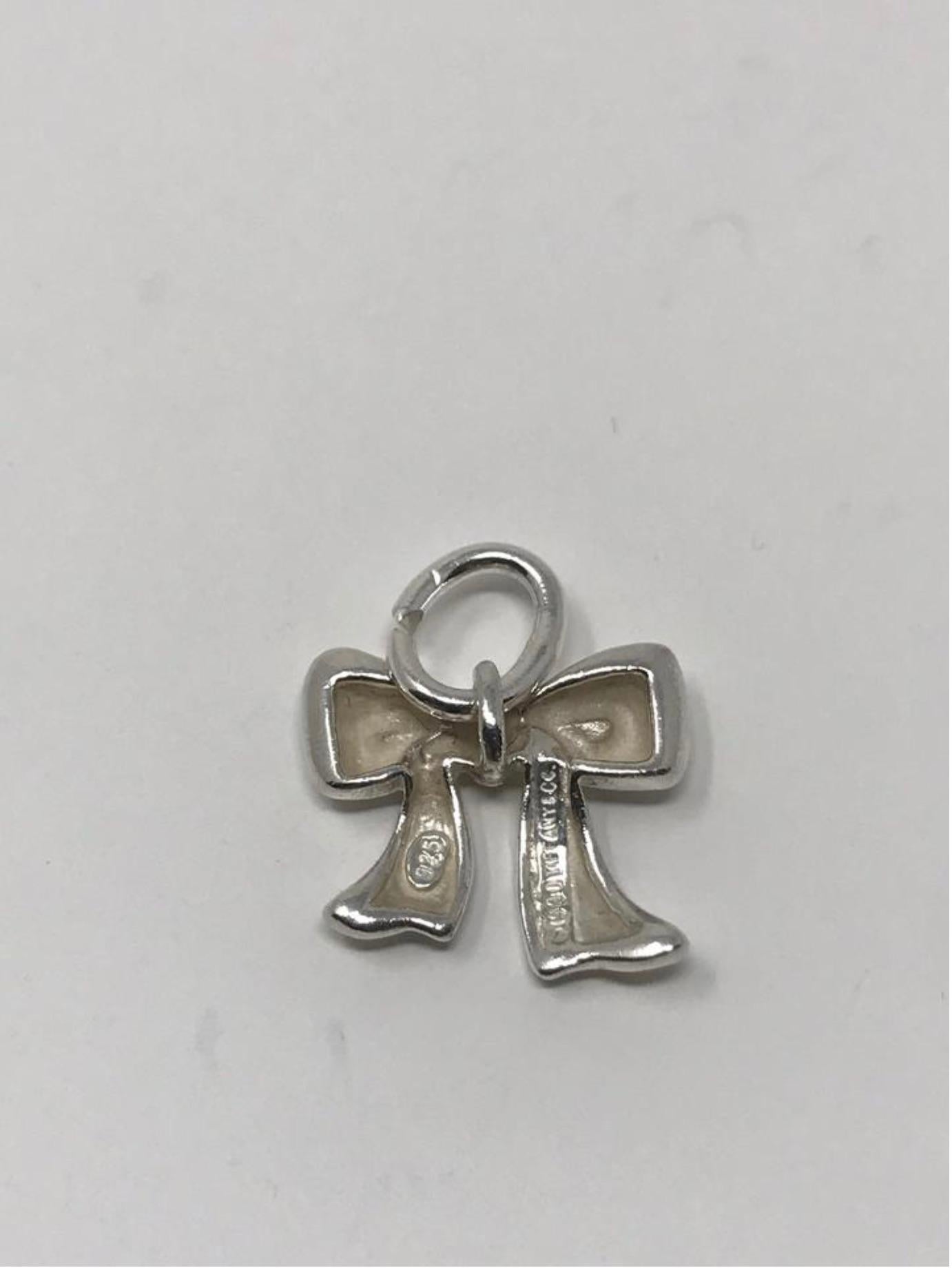Tiffany & Co. Bow Charm or Pendent For Sale 1
