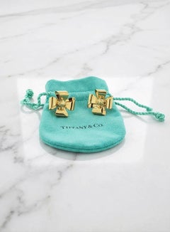 Tiffany & Co. Bow Ribbon Stud Earrings