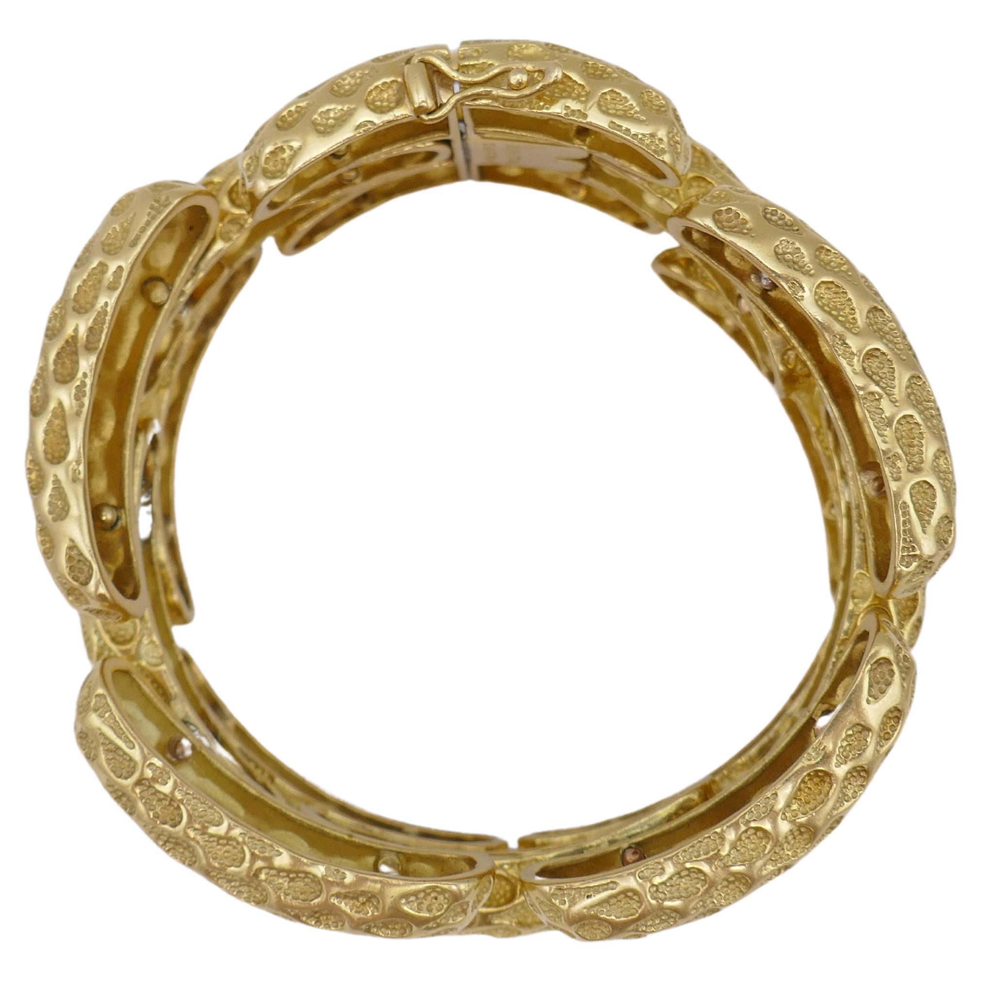 Women's or Men's Tiffany & Co. Bracelet 18k Gold, Snake Bracelet