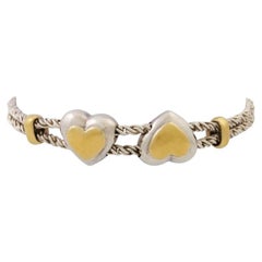 Tiffany & Co. Armband, 2-reihig, in der Mitte