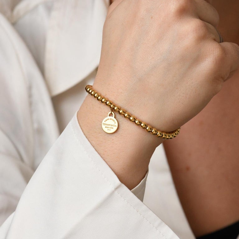 Tiffany & Co. Bracelet Return to Tiffany Bead 18K Yellow Gold photo 3