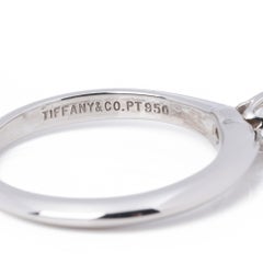 Tiffany & Co Brilliant Cut 0.22ct Diamond Solitaire Ring