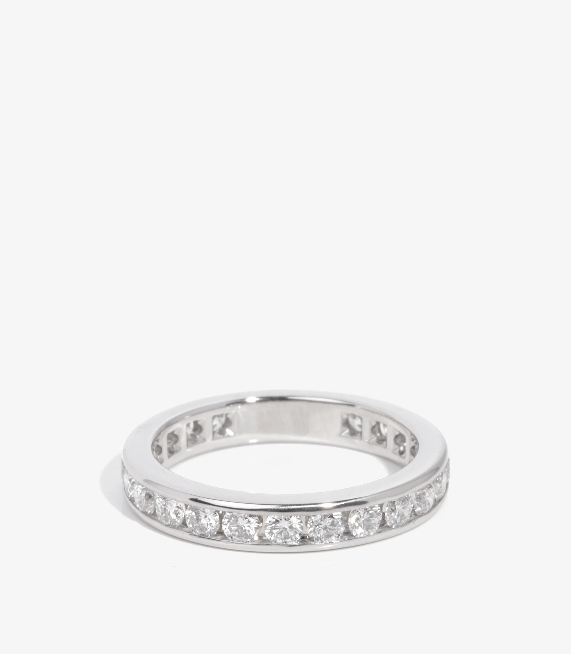 Tiffany & Co. Brilliant Cut Diamond Platinum Full Eternity Ring 

Product Details
Xupes Ref: J1245
Brand: Tiffany & Co.
Model: Full Eternity Ring
Type: Ring
RRP: £6,500
Material(s): Platinum
Gemstone: Diamond
UK Ring Size: I
EU Ring Size: 48
US Ring