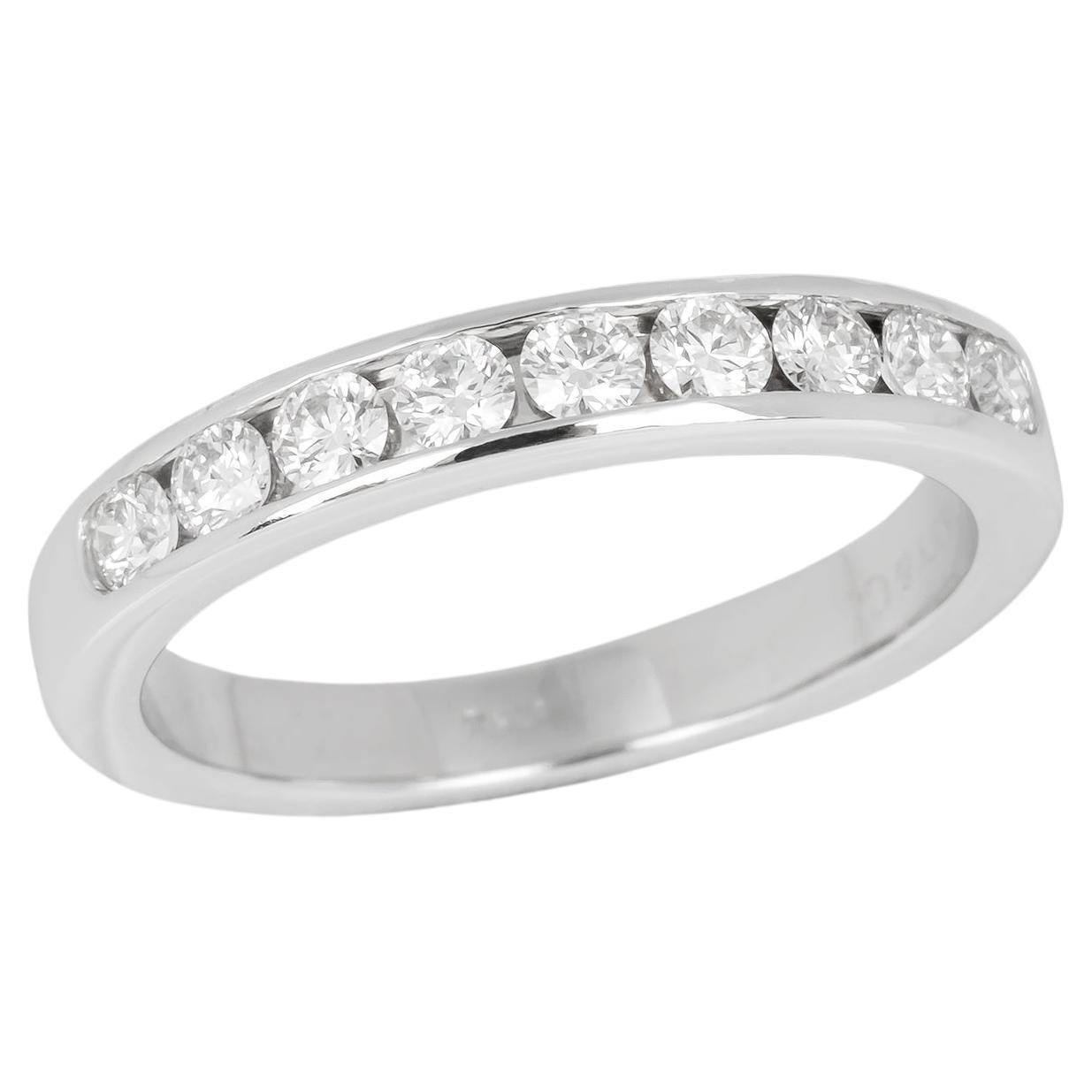 Tiffany & Co. Brilliant Cut Diamond Tiffany Setting Wedding Band