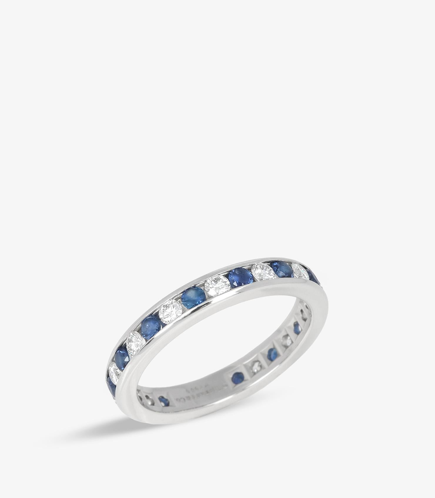 Tiffany & Co. Brilliant Cut Sapphire And Diamond Platinum Full Eternity Ring

Brand- Tiffany & Co.
Model- Full Eternity Ring
Product Type- Ring
Accompanied By- Tiffany & Co. Box
Material(s)- Platinum
Gemstone- Diamond
Secondary Gemstone- Sapphire
UK