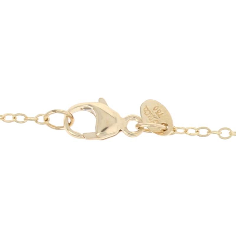 Rose Cut Tiffany & Co. Briolette Cut Multi-Gemstone Necklace 18 Karat Gold Aquamarine