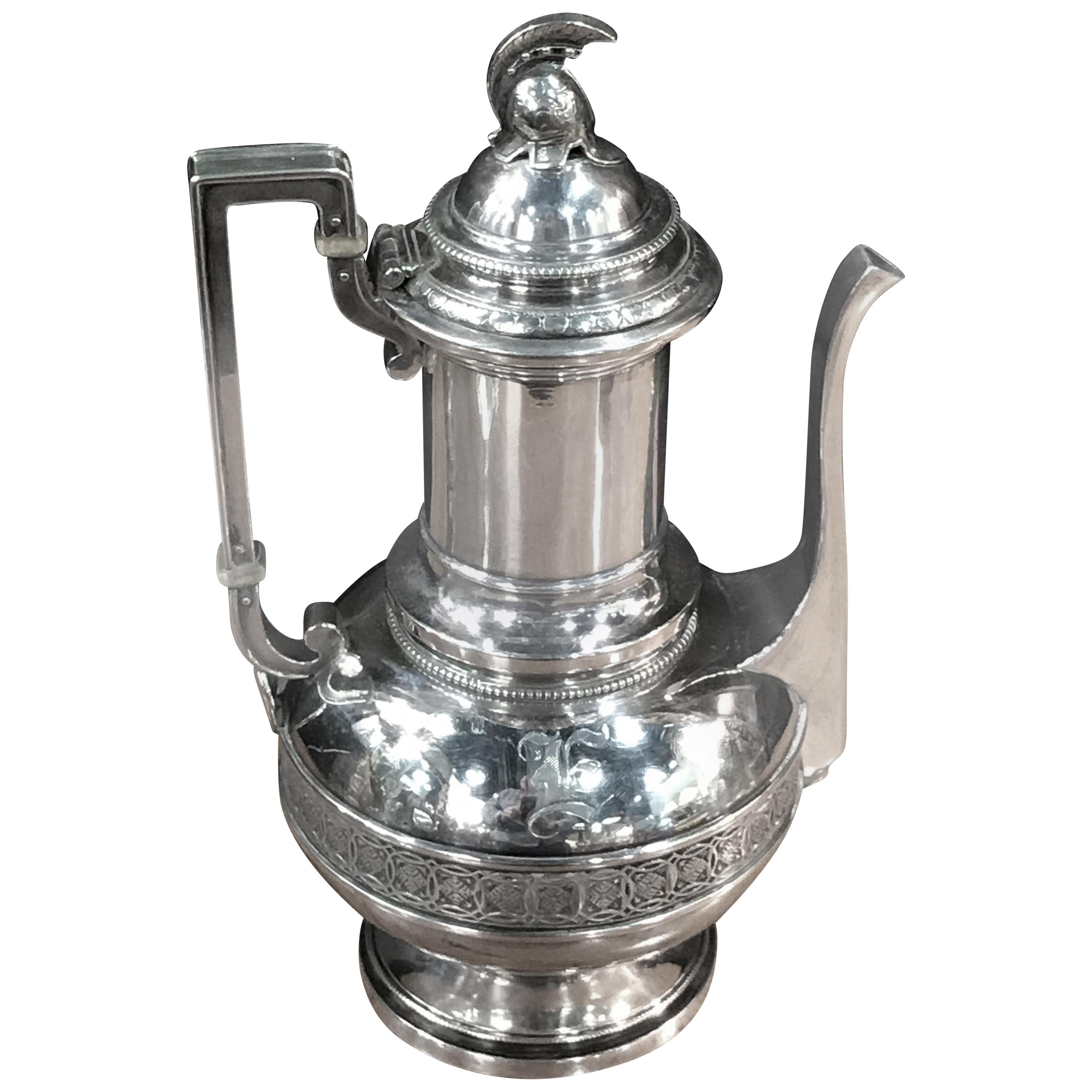 Tiffany & Co, Broadway, Sterling  Variation Lincoln "Etruscan" Tea Pot / Jug