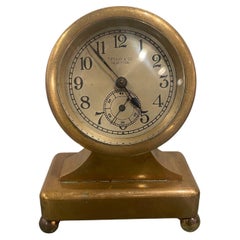 Antique Tiffany & Co. Bronze Desk Clock, Early 20th century