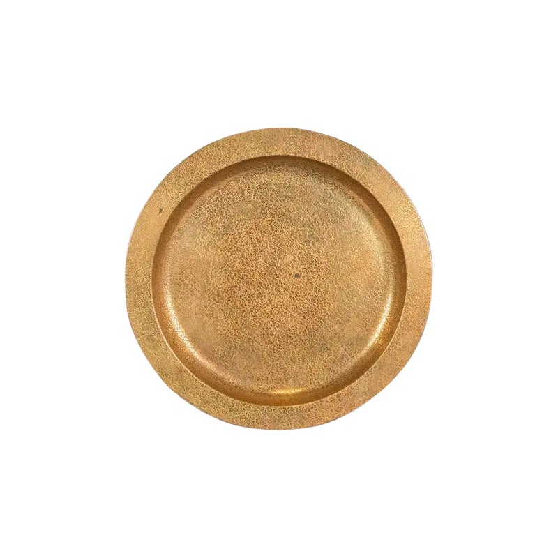 Tiffany
Co. Bronze Doré Charger Plate or Tray