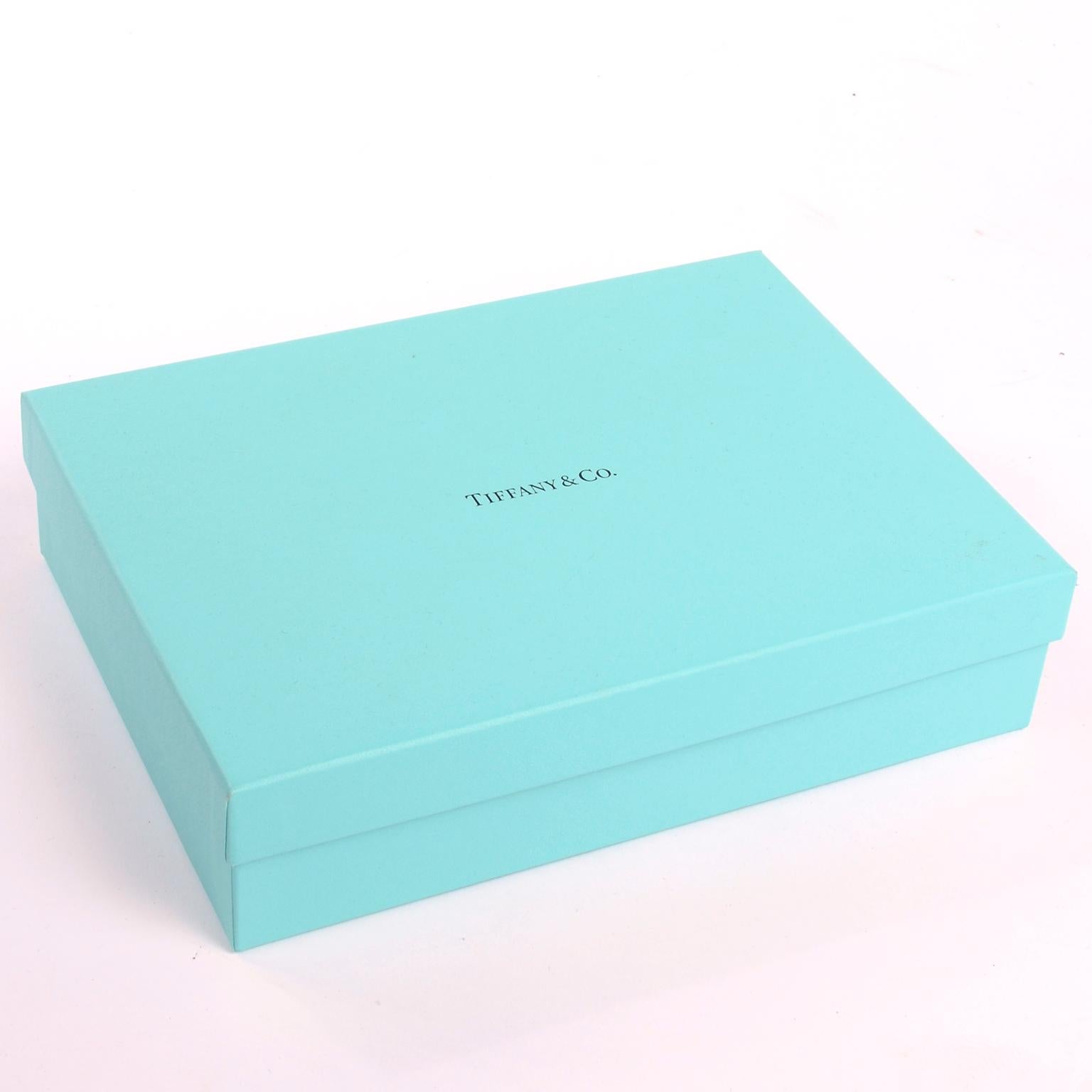 Tiffany & Co Brown Leather Wallet New in Original Blue Box With Dustbag 1