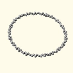 Tiffany & Co. Bubbled Platinum Diamond Necklace