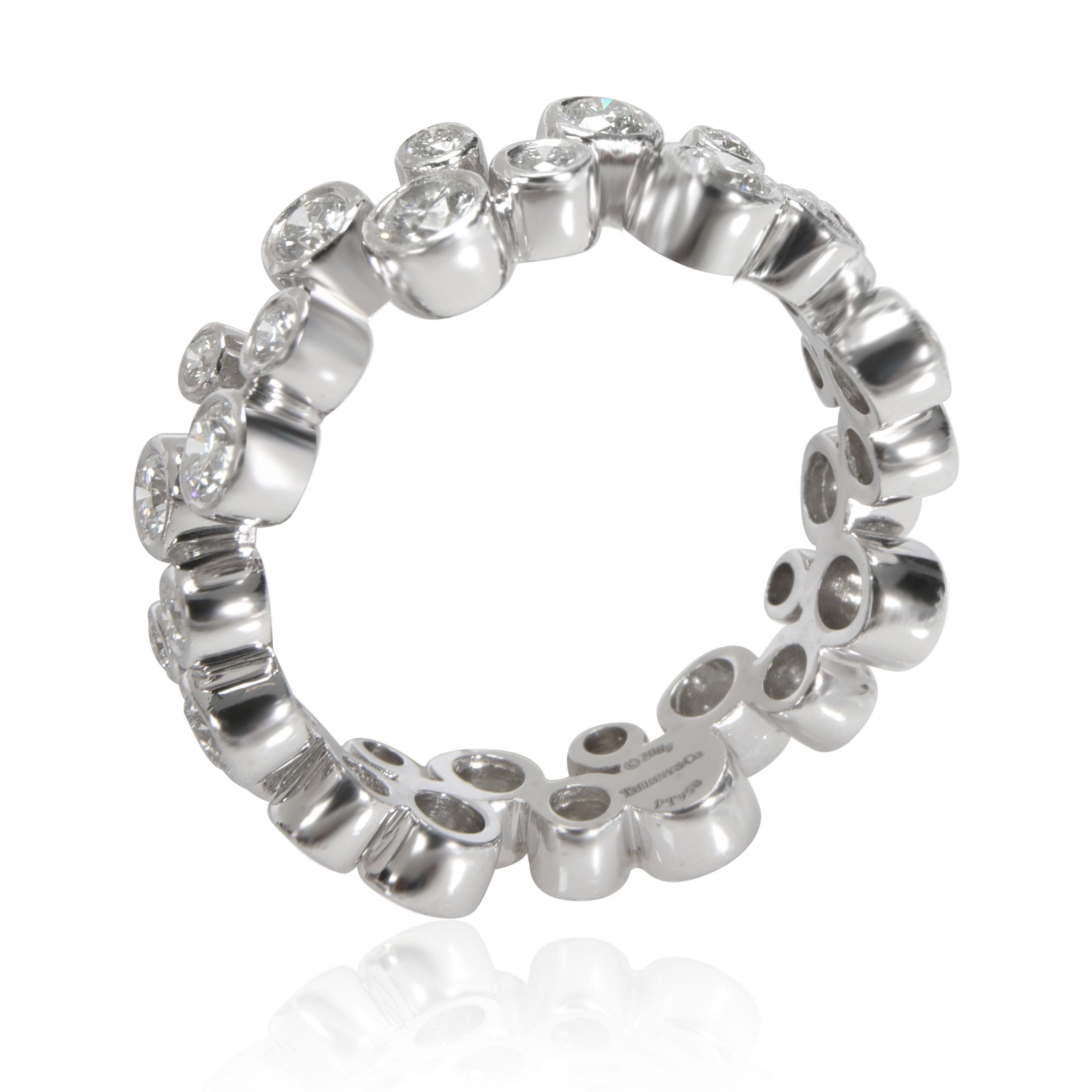 TTiffany & Co. Bubbles Diamond Eternity Band in Platinum 0.96 CTW

PRIMARY DETAILS
SKU: 110895
Listing Title: Tiffany & Co. Bubbles Diamond Eternity Band in Platinum 0.96 CTW
Condition Description: Retails for 7800 USD. In excellent condition and