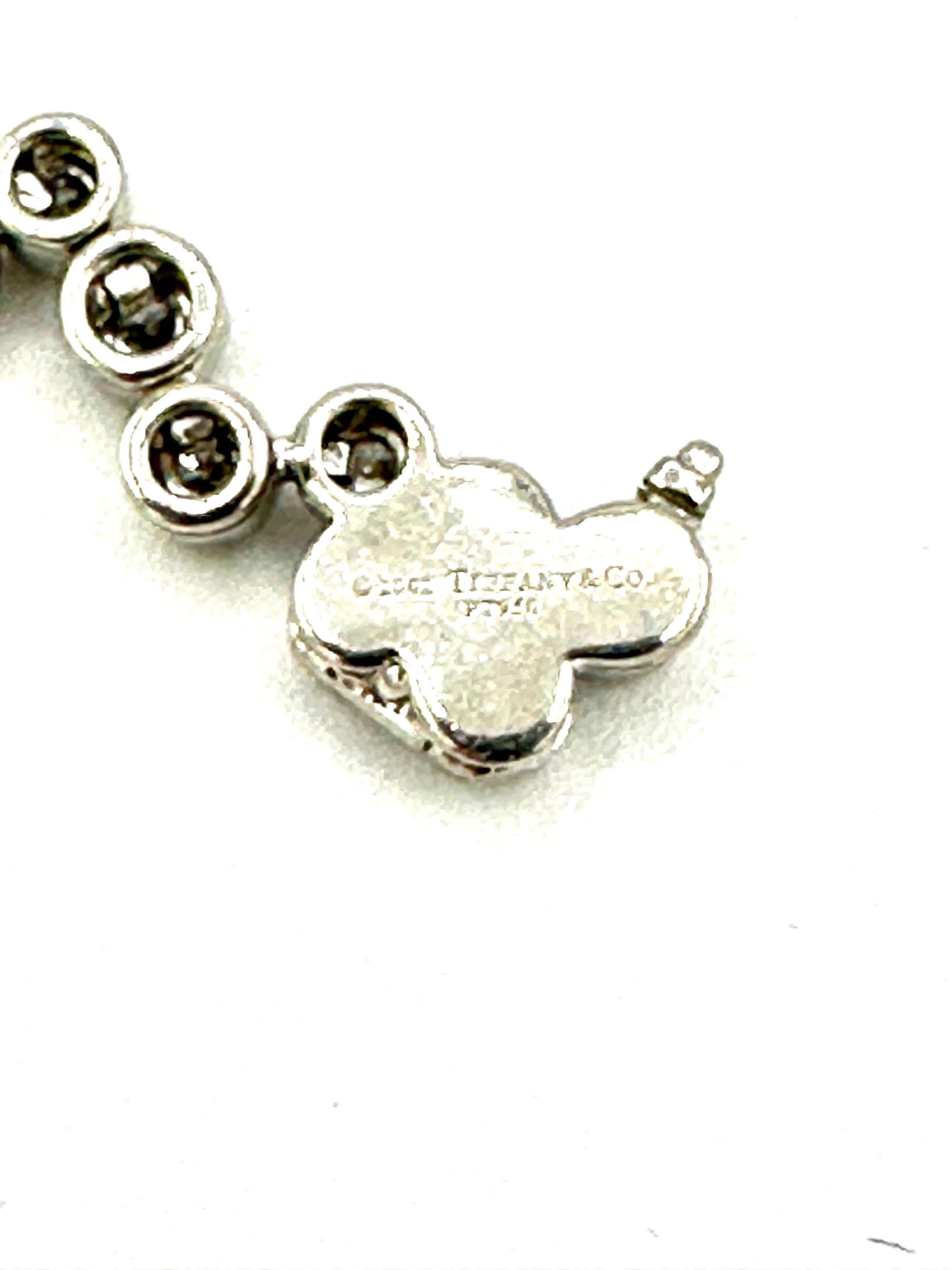 Tiffany & Co. Bubbles Diamond & Platinum Bracelet 1