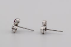 Tiffany & Co. Bubbles Rubin-Diamant-Platin-Ohrstecker