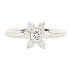 Tiffany & Co. Butter Cup Ring Platinum and Diamonds