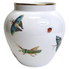 Tiffany & Co. Butterfly Vase in Limoges Porcelain