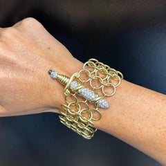 Pulsera «Diamond Sword» de Tiffany & Co., diseñada por Donald Claflin