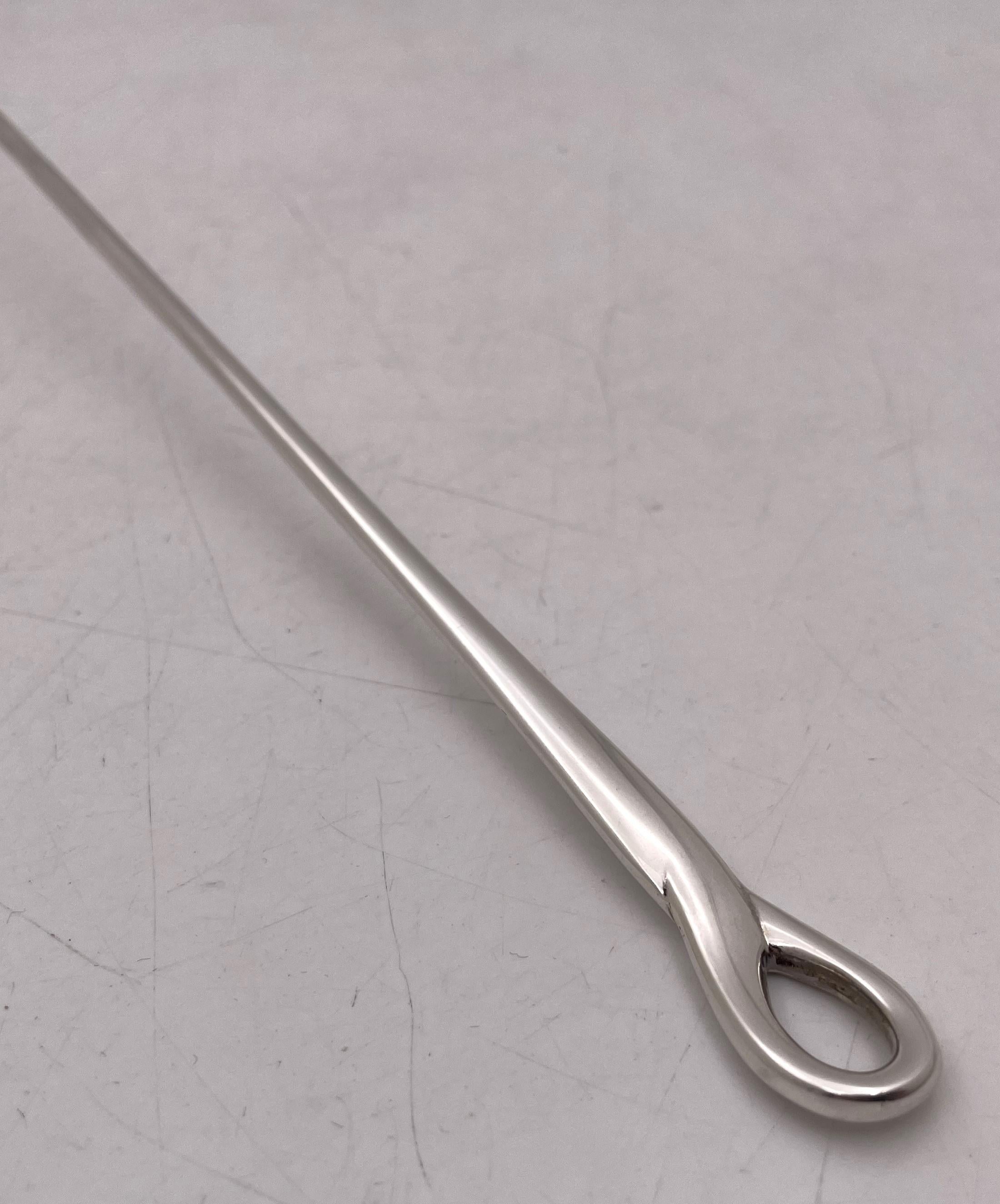 Tiffany & Co. by E. Peretti Sterling Silver Candle Snuffer Mid-Century Modern In Good Condition For Sale In New York, NY