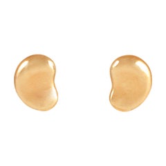 Tiffany & Co. by Elsa Peretti 18 Karat Gold "Bean" Earrings