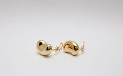 Tiffany & Co by Elsa Peretti 18k Yellow Gold Jumbo Bean Earrings, 17.5g