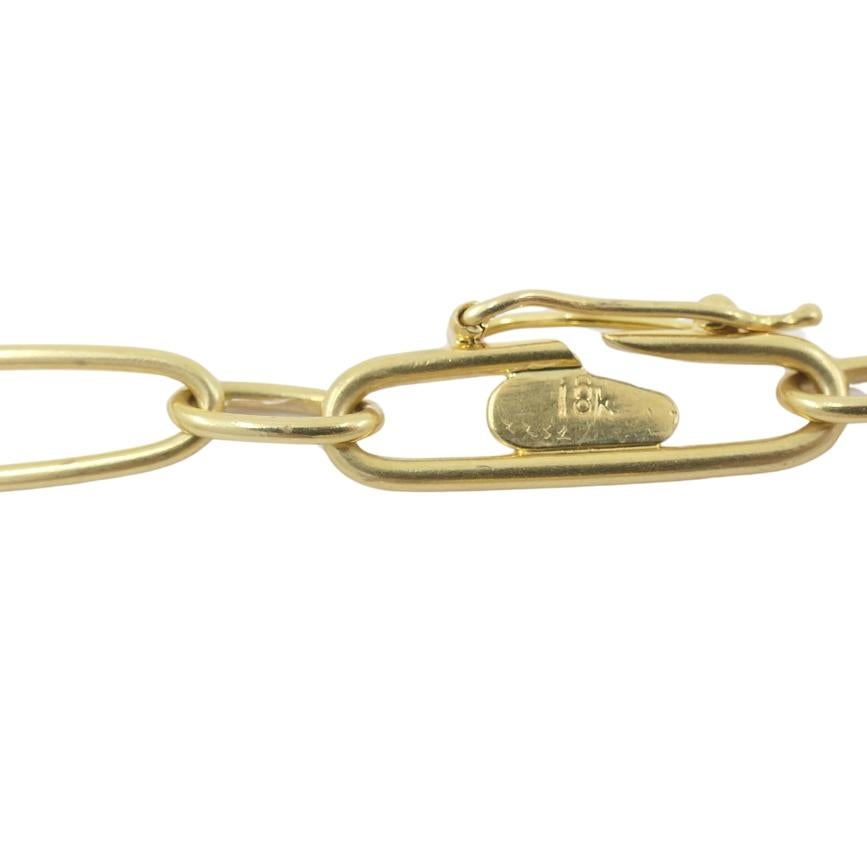 Tiffany & Co. by Elsa Peretti Jug Necklace 18k Gold For Sale 3