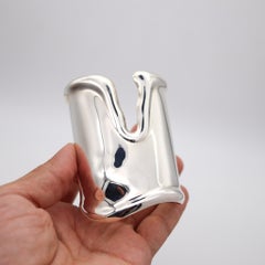TIFFANY & CO. By Elsa Peretti Massive Ex Large 925 Silver Right Bone Wrist Cuff