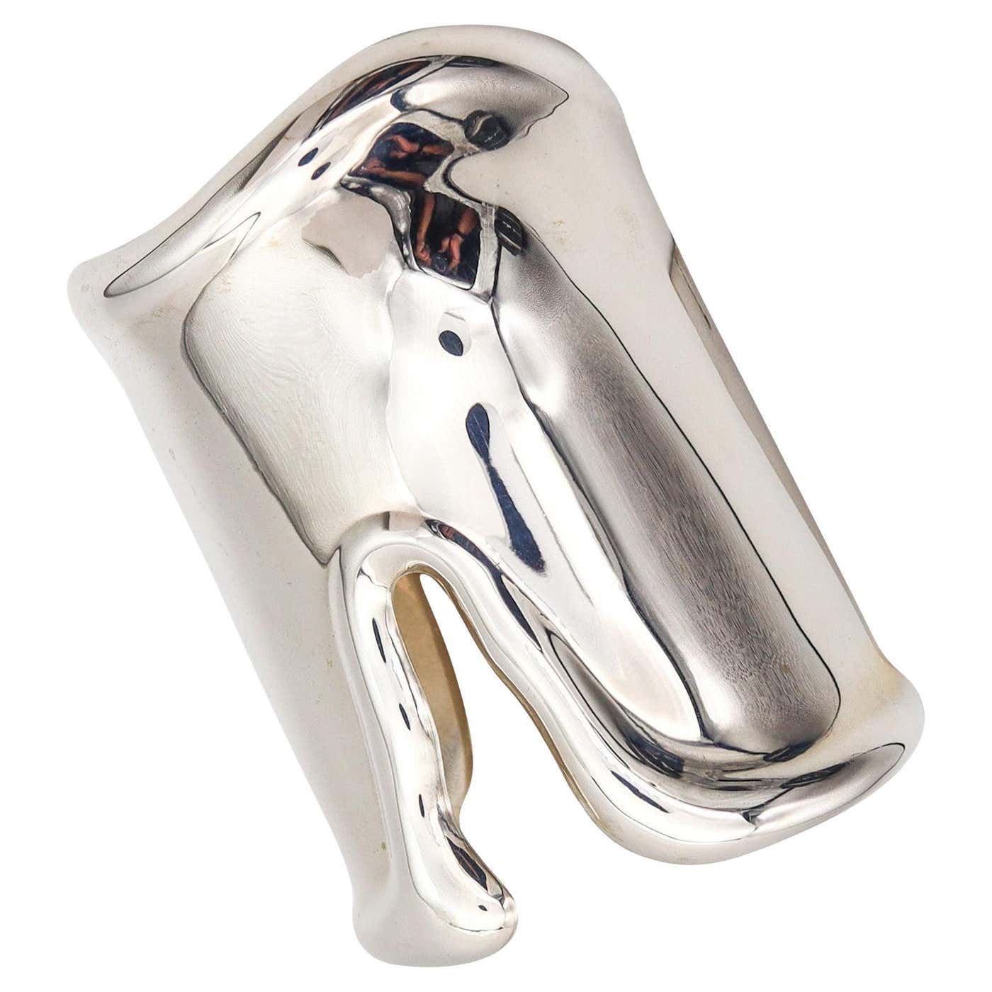 Tiffany & Co. Elsa Peretti Bone Cuff — XL (Right)