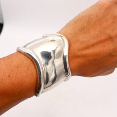 Tiffany & Co. By Elsa Peretti Rare Vintage Medium LEFT Bone Cuff Sterling Silver