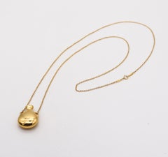 Tiffany & Co. By Elsa Peretti Scent Bottle Necklace In Solid 18Kt Yellow Gold