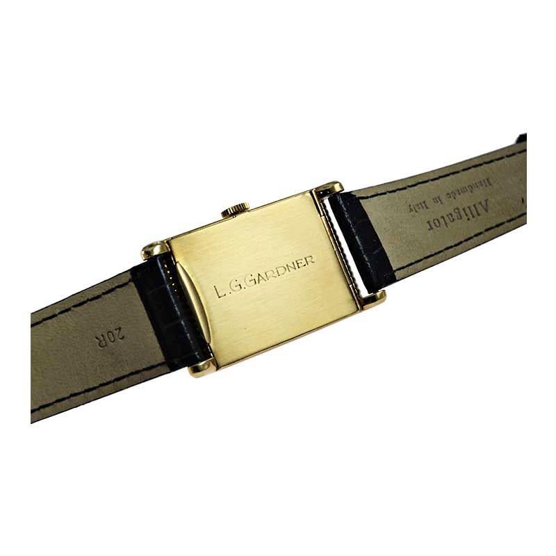 Tiffany & Co. by International Watch Co. Yellow Gold Watch 1