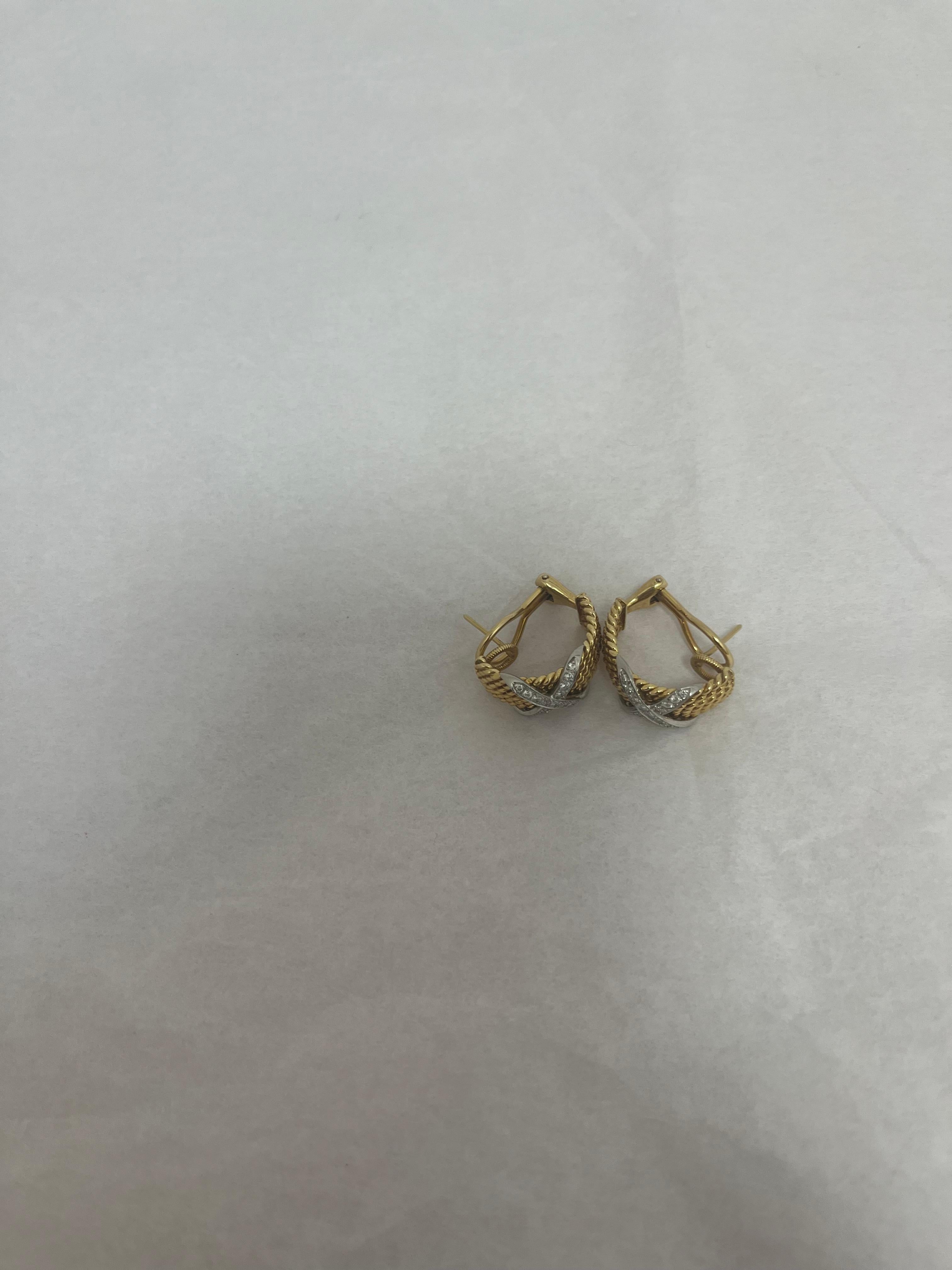 Tiffany & Co By Jean Schlumberger Earrings In Excellent Condition In Port Hope, ON