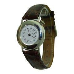 Tiffany & Co. by Longines Sterling Silver with Enamel Dial from 1910