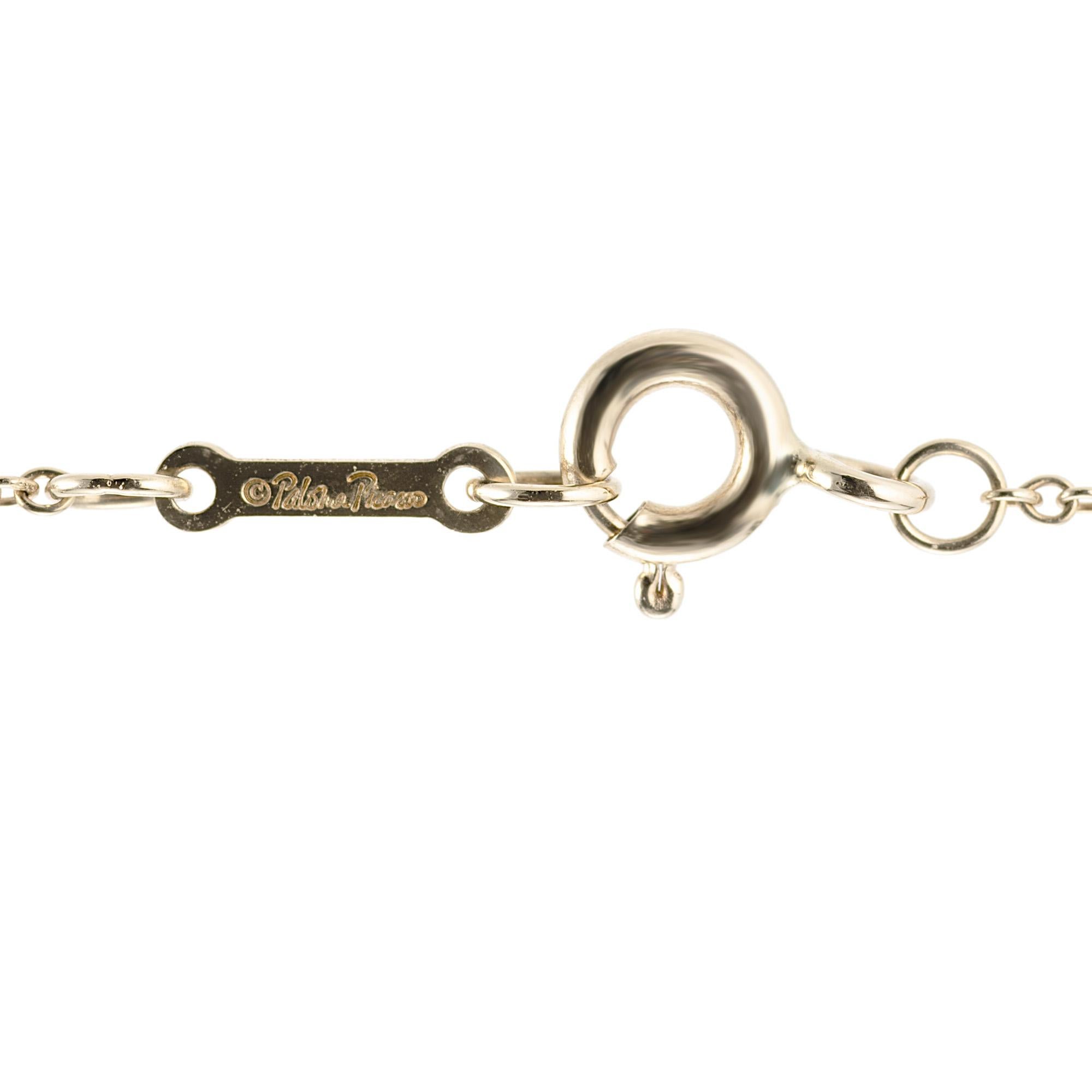 Collier à pendentif couronne de cœurs en or tricolore de Tiffany & Co. by Pablo Picasso en vente 2